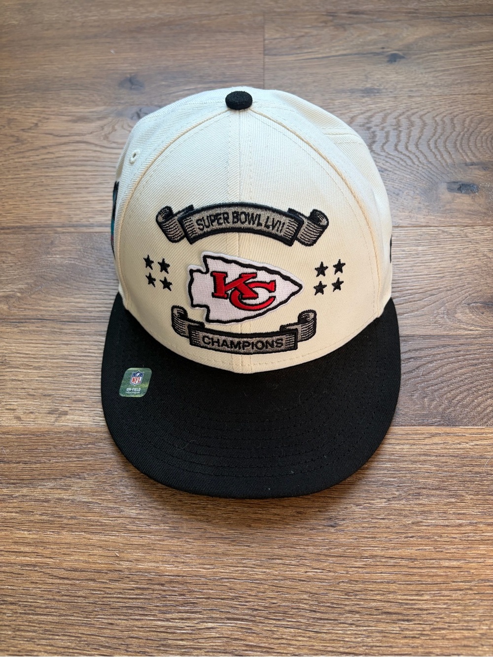 New Era Kansas City Chiefs Two-Tone Super Bowl Champions Hat - White/Black/Red